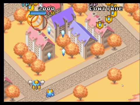 Lets Play Pop'n Twinbee 01: A better looking Stinger but not as weird