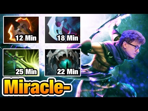 Miracle- Anti-mage my Signature Hero Midlane 1000GPM - Dota2 7.02