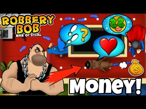 Robbery Bob - Smart Dog and Super Bob Gameplay Troll All Police Funny Part 5