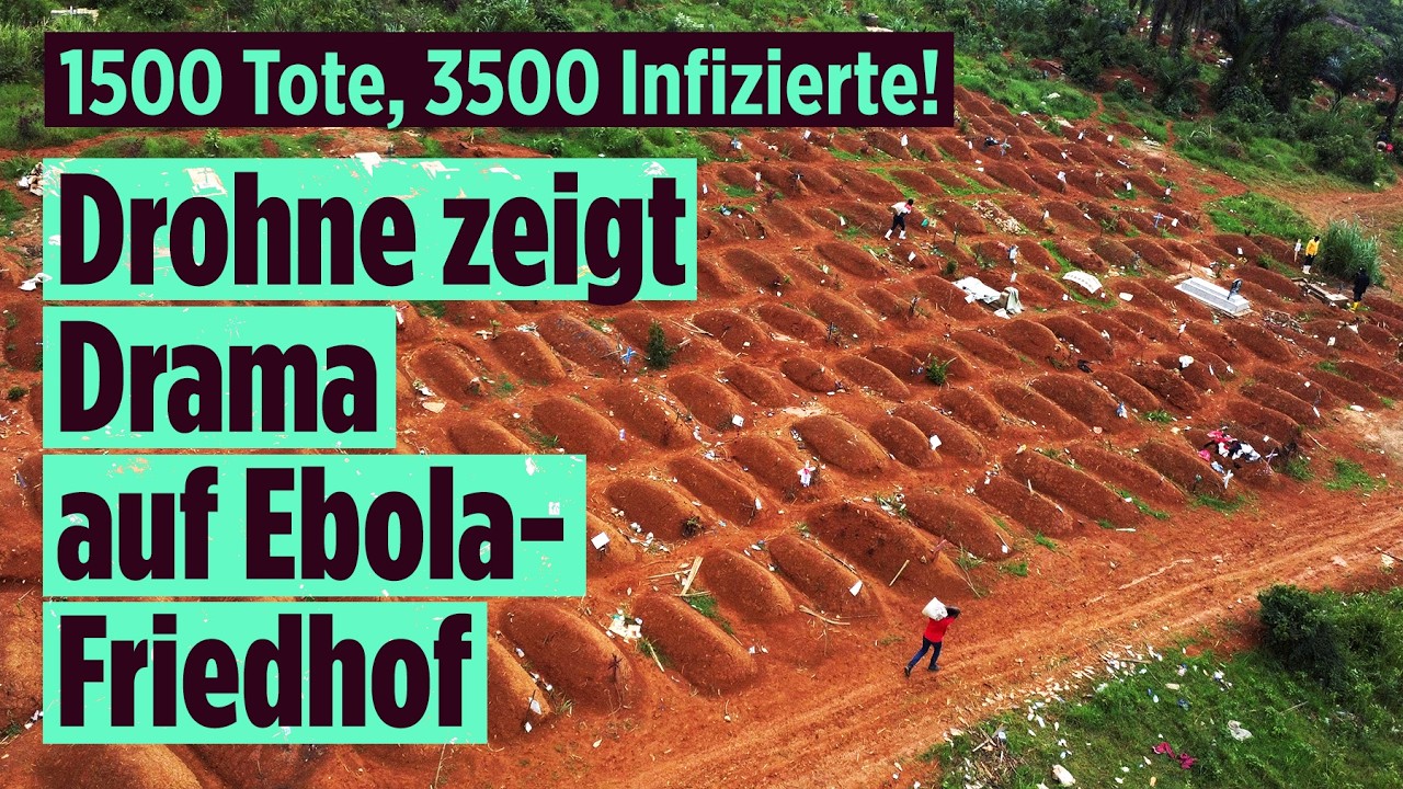 Ebola-Ausbruch im Kongo: Mehr als 1.500 Tote in nur drei Monaten – WHO warnt!