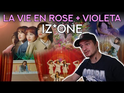 FIRST TIME hearing IZ*ONE | Reacting to IZ*ONE - La Vie en Rose + Violeta