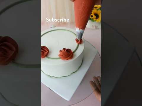 Birthday cake 🎂#simple cake designs #trending #shorts #viralvideo