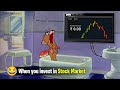 When you invest in Stock Market ~ Funny Meme ~ Edits MukeshG