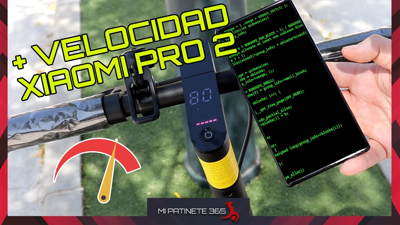 Aumentar velocidad 🔥 Xiaomi PRO 2 🛴 método fácil para novatos y GRATIS ✅