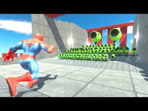 How Many Superheroes and Creepy Monsters Does It Take to Defeat the Peashooter Fortress?