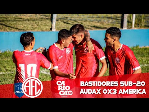 Bastidores da vitória do America sobre Audax, pelo Carioca sub20 - Série A2