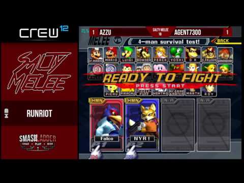 Azzu vs. agent7300 - WQ - Salty Melee 18
