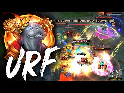 URF Yuumi is Broken and LoL Moments 2020 - League of Legends