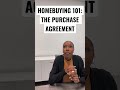 Homebuying 101- The Residential Purchase Agreement (Contract) firsttimehomebuyer