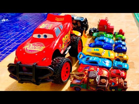 Disney Pixar Cars toys Review | Lightning McQueen, Finn McMissile, Mack, Doc Hudson,Cruz Ramirez