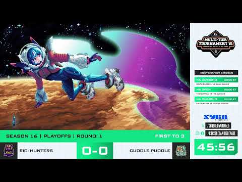 CGL S16 | Playoffs | NA Diamond | Loser R1 | EIG: Hunters vs Cuddle Puddle