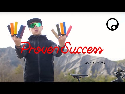 Rémy Métailler explaining the Ergon MTB Grip Range I Proven Success