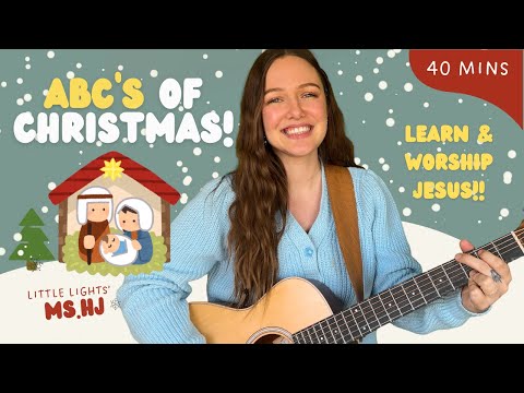 Christmas ABCs 🎄 Christian Sing & Learn: Nativity Story, Phonics, Toddler Learning