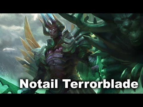 Notail Terrorblade 7800 MMR Europe Dota 2