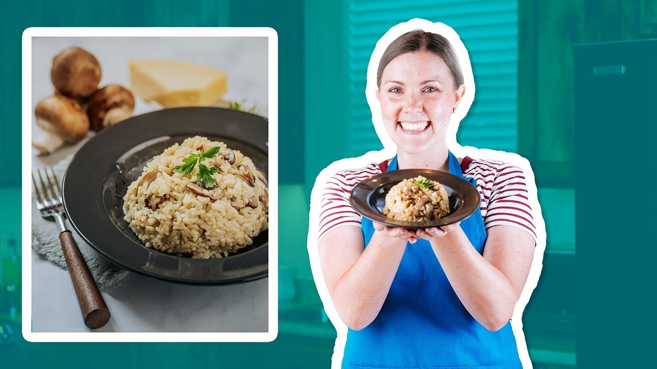 Mushroom Risotto in the Instant Pot | Zested Foods