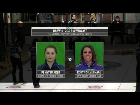 CURLSASK 2019 Scotties - Draw 3 - Jan 23/19 9:30 am - Mitchell vs Eberle