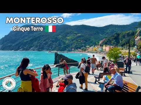 Monterosso al Mare, Cinque Terre 🇮🇹 - Italy’s Most Scenic Coastline in 4K