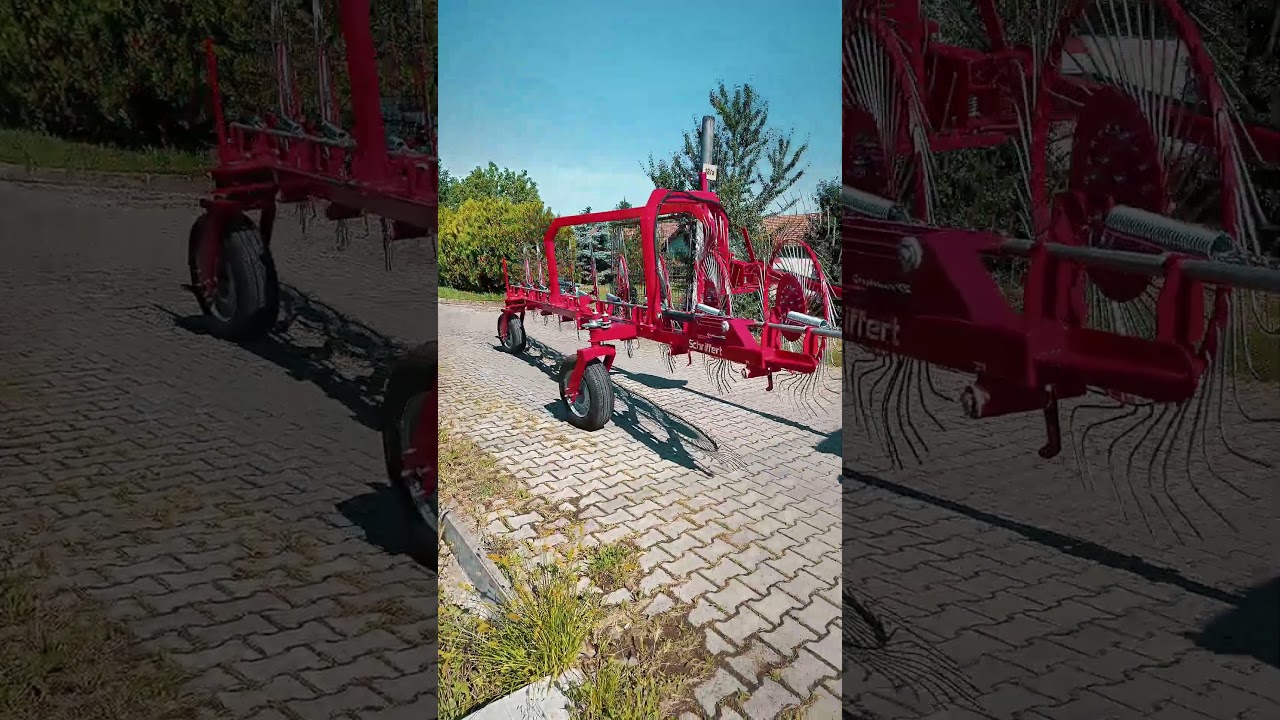 SCHRIFFERT vontatott 9 csillagkerekes rendsodró