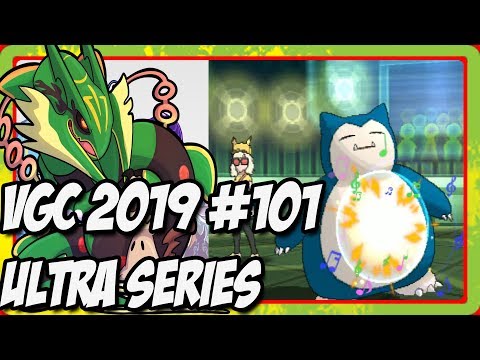 Pokemon USUM VGC 2019 Ultra Series: Belly Drum Snorlax Sweep #101