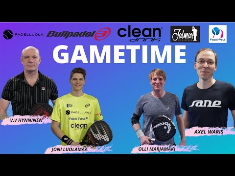 Hynninen & Luolamaa vs Marjamäki & Waris | Finnish padel Men A | Exhibition game