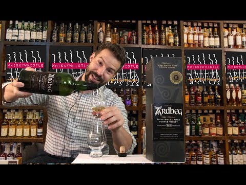 Ardbeg 10 Year Old - WhiskyWhistle 188 SMOKY AF!