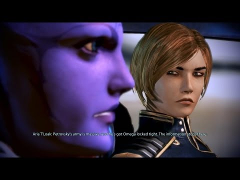 Mass Effect 3 Omega DLC walkthrough part 1 Gameplay let's play