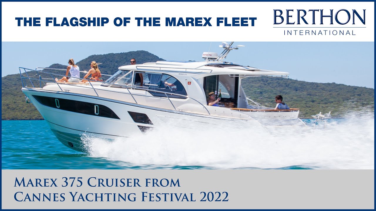 Marex 375 Cruiser from Cannes Yachting Festival 2022, with Ben Toogood