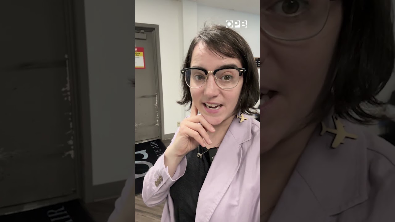 The short and long ways from Pendleton to Portland, Oregon 🚌🛩️