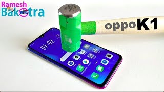 OppoK1GorillaGlass5ScreenScratchTest