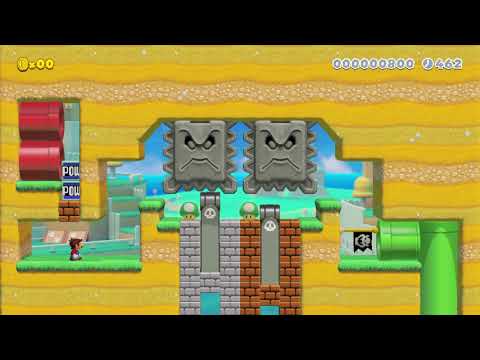 べるりニキ's Thwomp Breaker (Super Mario Maker 2)