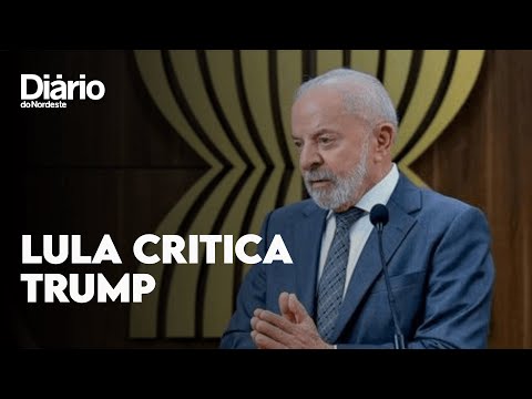 Lula critica política de Trump e diz que traficantes também são 'vítimas'