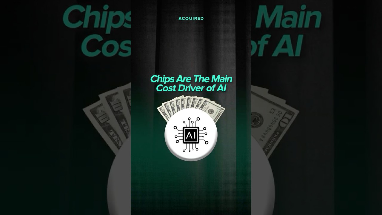 Chips are the main cost driver of AI