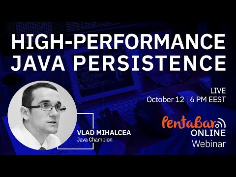 PentaBAR Webinar // High-Performance Java Persistence