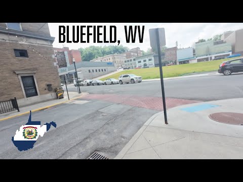 Bluefield, West Virginia I Downtown I WV/VA Line I Appalachia I 4K