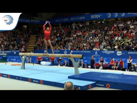 Rebecca DOWNIE (GBR) – 2016 European Championships – Qualifications Beam