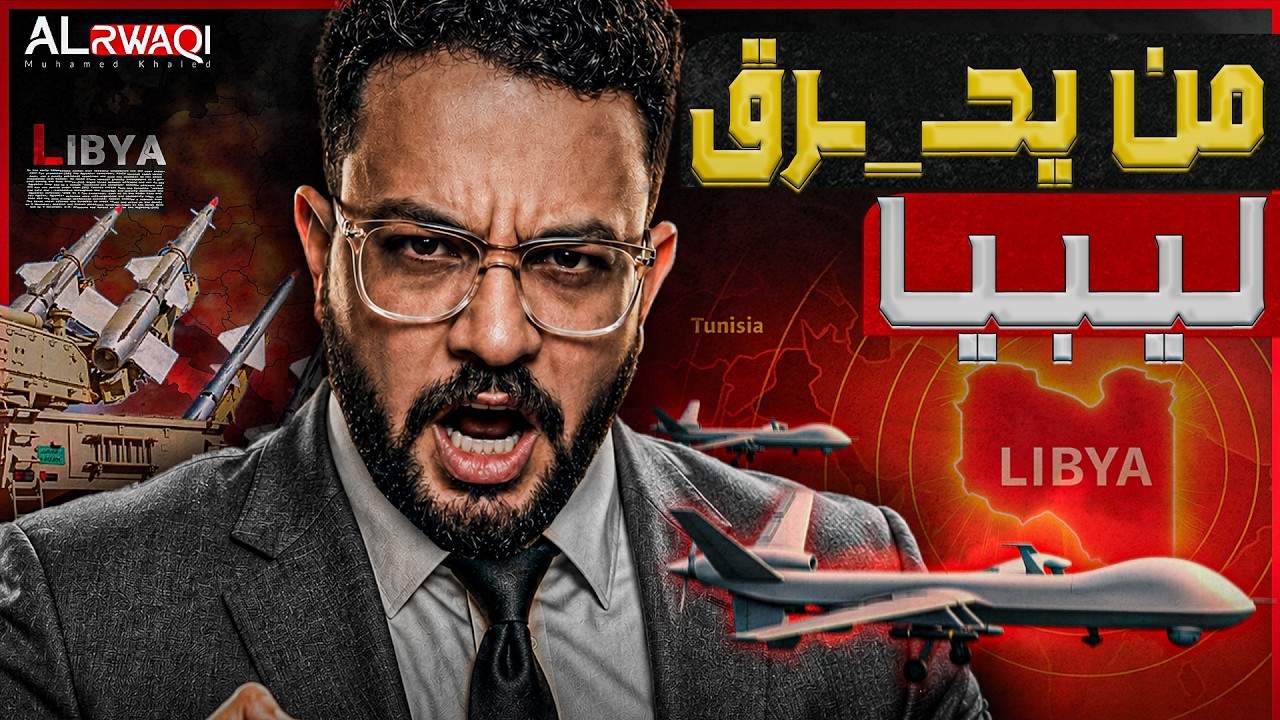 من يحـ،رق ليبيا | مسيرات تضرب نفط الغرب واغـTيال قادة الغرب لتـ،،دمير "خط النف