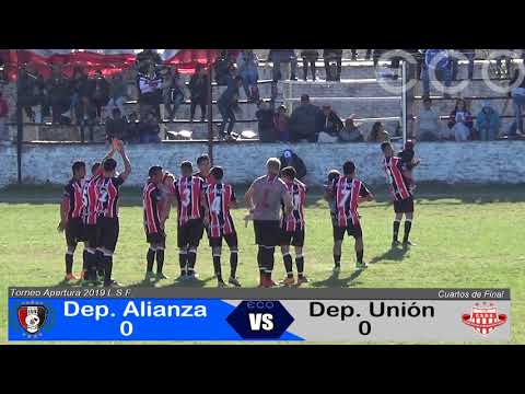 Dep  Alianza: 0 Dep  Uniòn: 0 Apertura 2019 L.S.F.