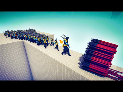 100x SCORPION vs EVERY GOD - Totally Accurate Battle Simulator TABS