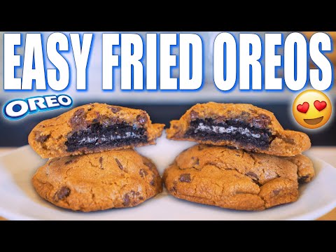 HOW TO MAKE FRIED OREOS AT HOME | The EASIEST Fried Oreo Recipe
