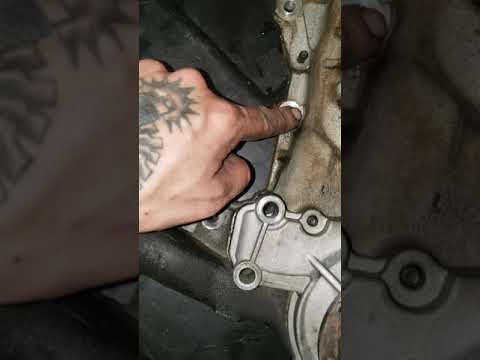 2007 buick 3.8 timing cover removal/leak _please read description