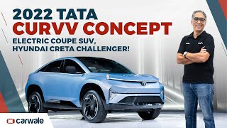 Tata Curvv Concept Previews 2024 Coupe SUV Competitor to the Hyundai Creta | CarWale