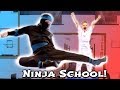 BACK TO NINJA SCHOOL! ft Ninja Kidz TV - SuperHeroKids Hope and Noah SHK Comic