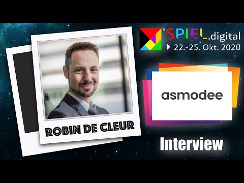 #SPIELdigital - Asmodee | Robin de Cleur im Interview