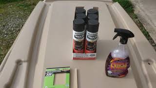 Painting a golf cart roof pt.1