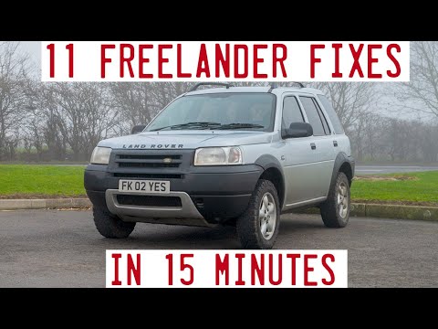 Thumbnail for 11 Freelander fixes in 15 minutes by Freelander