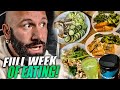 FULL WEEK OF EATING! 3 WEEKS OUT! - Steve Benthin