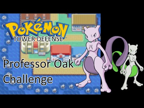 Pokémon Tower Defense's Professor Oak's Challenge