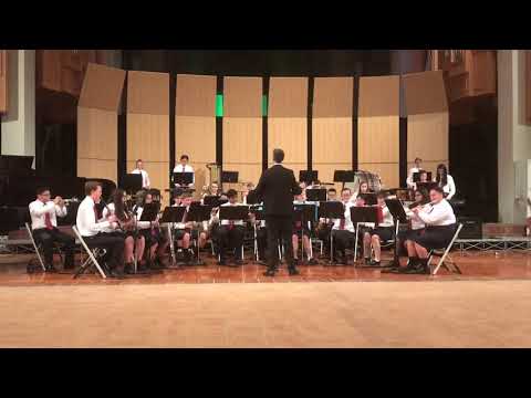 Rutherford College Concert Band - Three Celtic Dances (Reel)