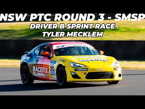 NSW PTC Round 3 - Driver B Sprint Race (Tyler Mecklem) - SMSP - Racefix Parts Toyota 86