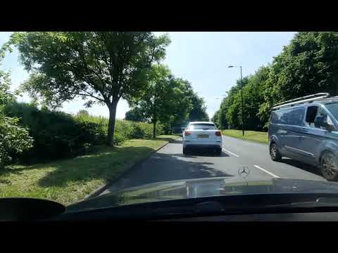 South London Croydon: New Addington | A Drive through on a summer day